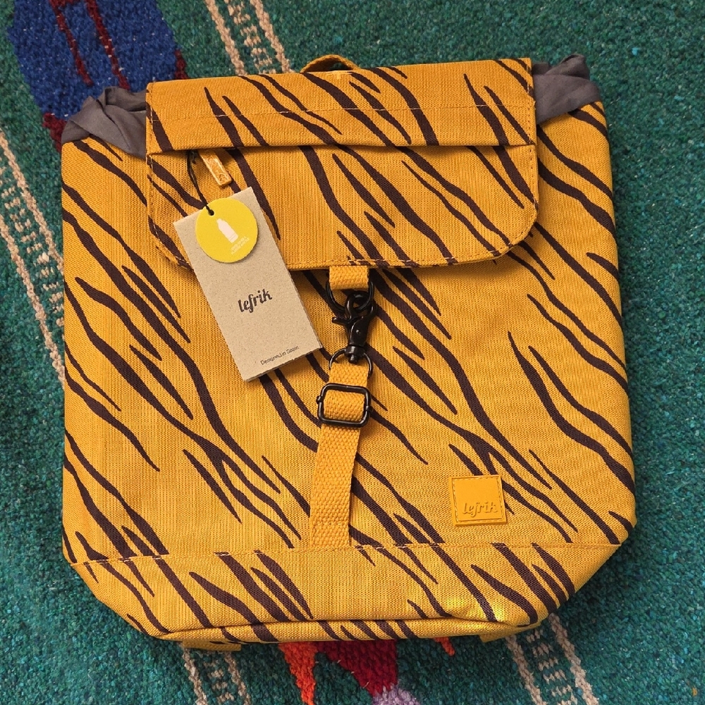 Lefrik Scout Mini Backpack Tiger - Brand New